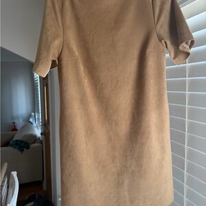 Abercrombie & Fitch Camel Suede Dress